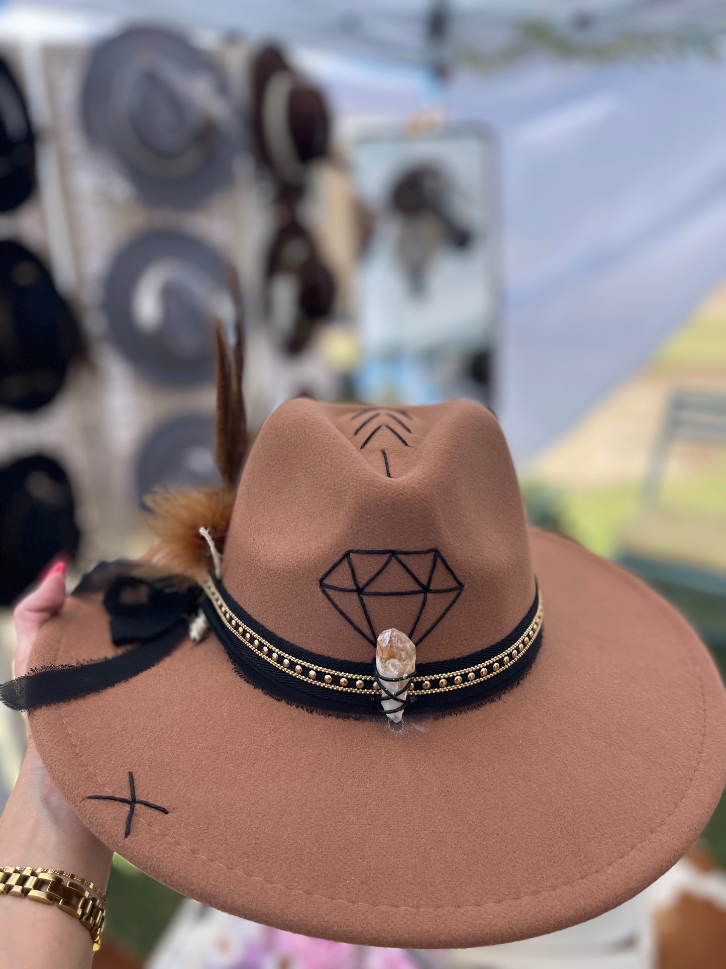 The Radiant Diamond Fedora