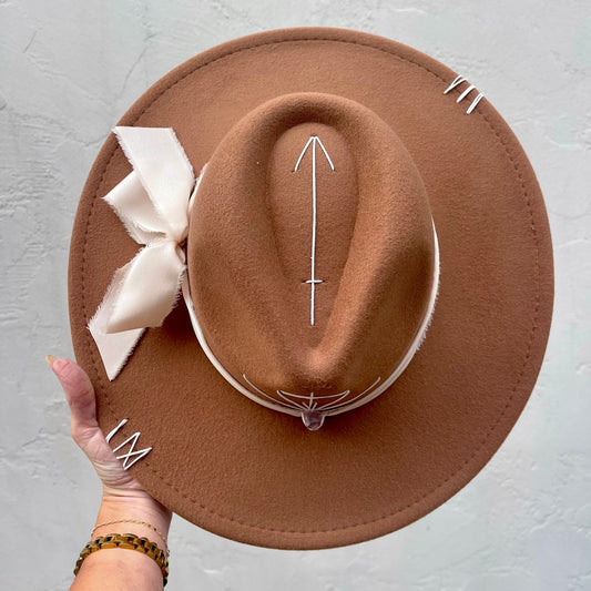 Seta da Alma – Espresso with Amethyst & Cream Ribbon