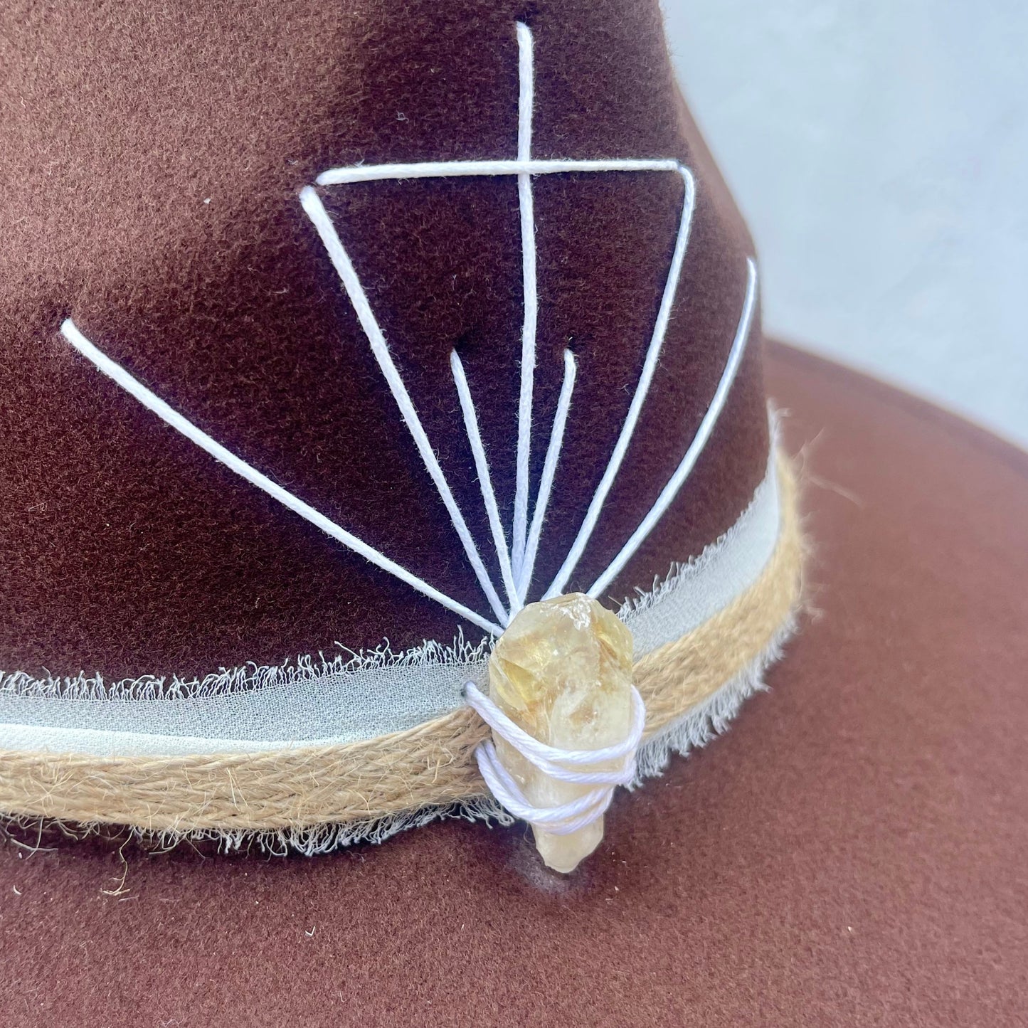 Imperfectly Perfect - Seta da Alma - Brown with Cirtrine