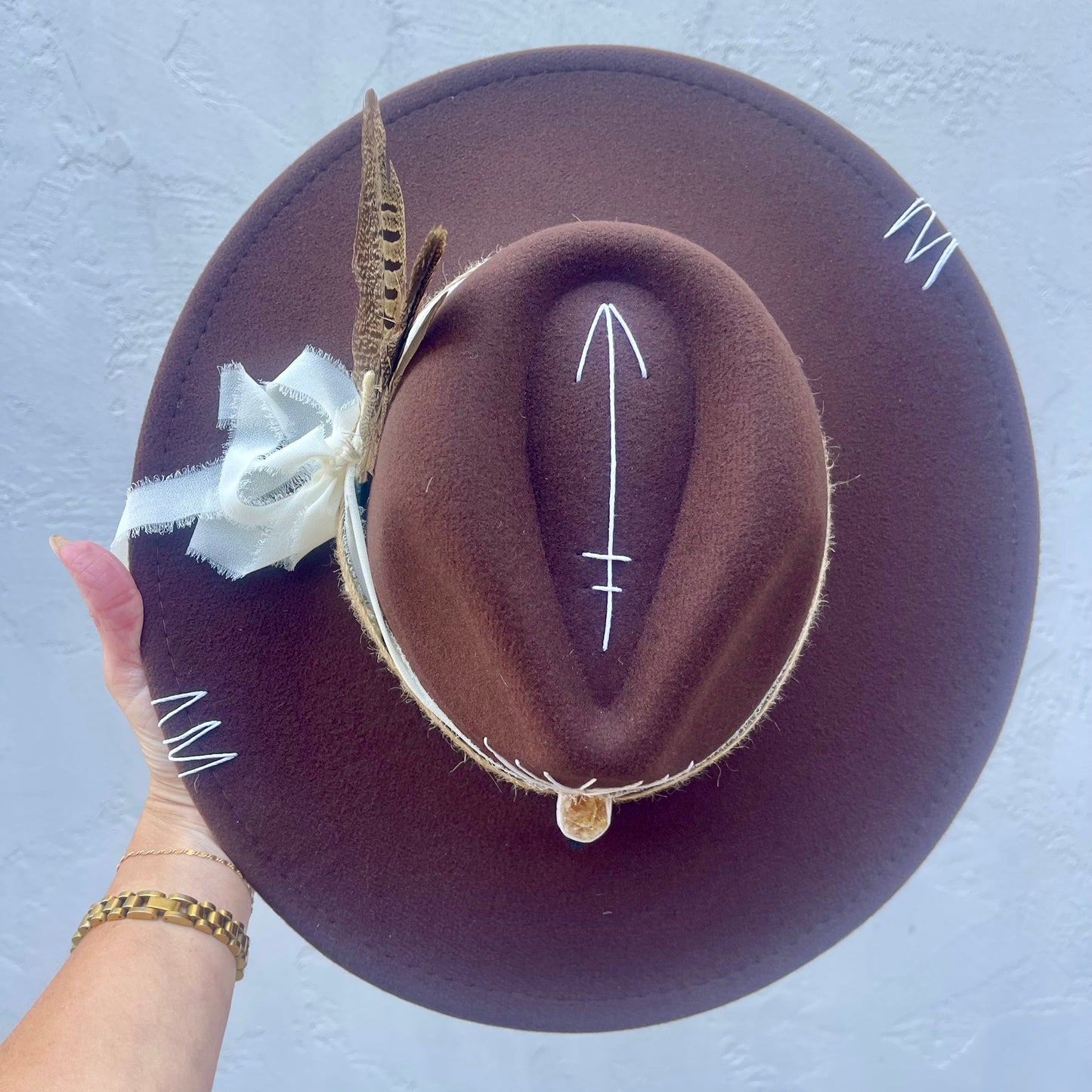 Imperfectly Perfect - Raio da Alma - Brown with Citrine