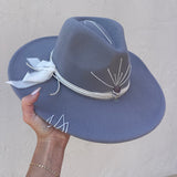 Imperfectly Perfect - Crown of Light – Gray with Amethyst