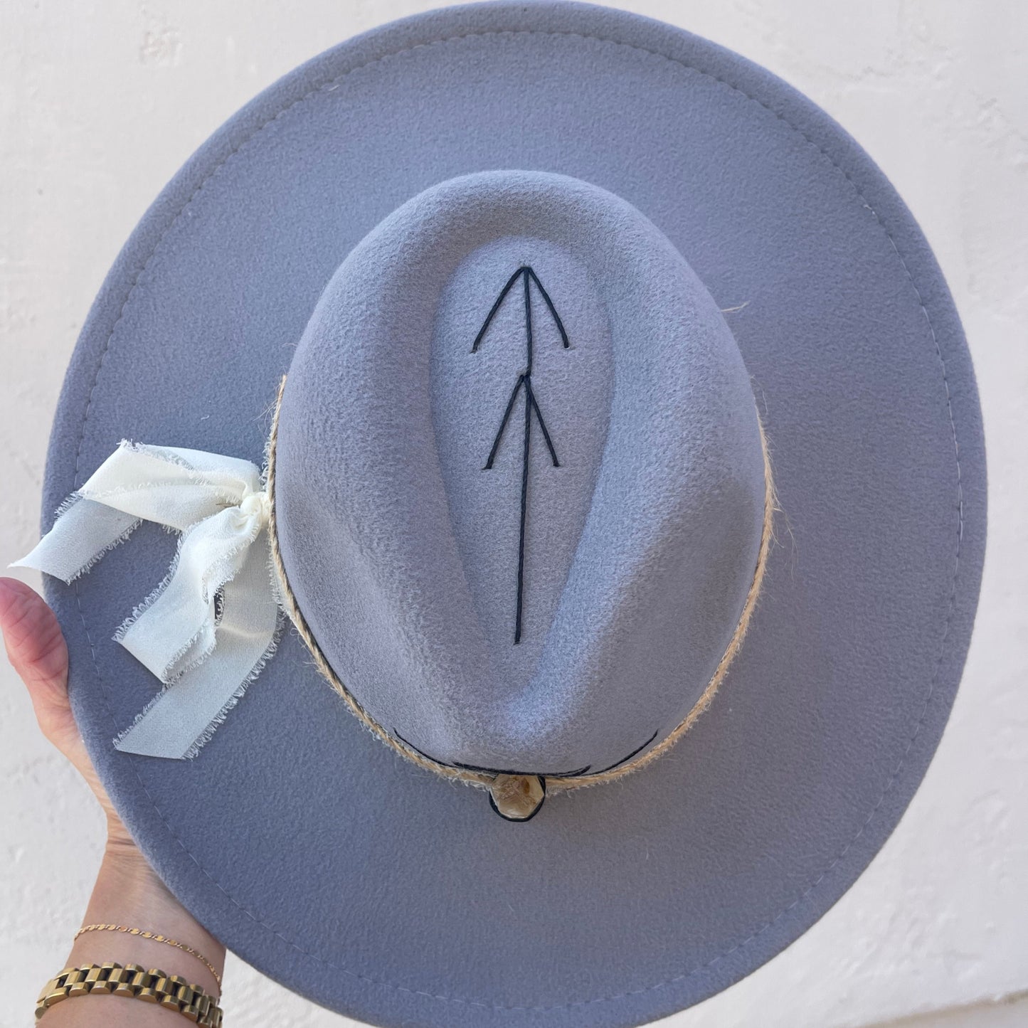 Imperfectly Perfect - Seta da Alma - Gray with Citrine