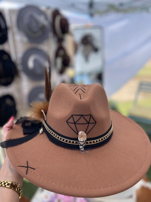 The Radiant Diamond Fedora