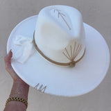 Raio da Alma – White with Citrine & Natural Band