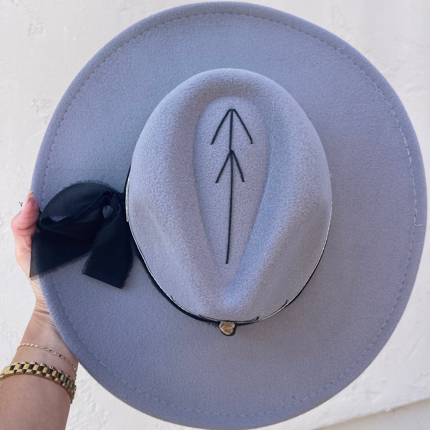 Imperfectly Perfect - Seta da Alma - Gray with Citrine