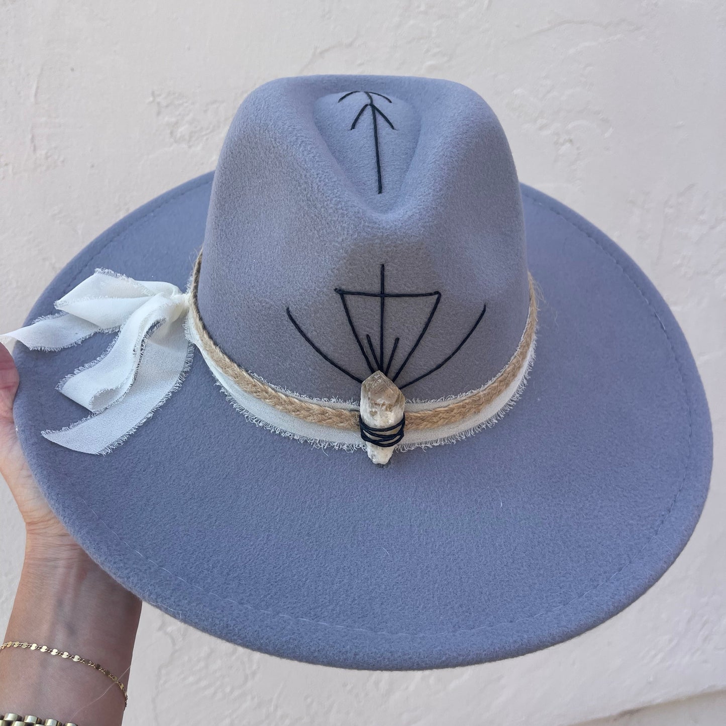 Imperfectly Perfect - Seta da Alma - Gray with Citrine