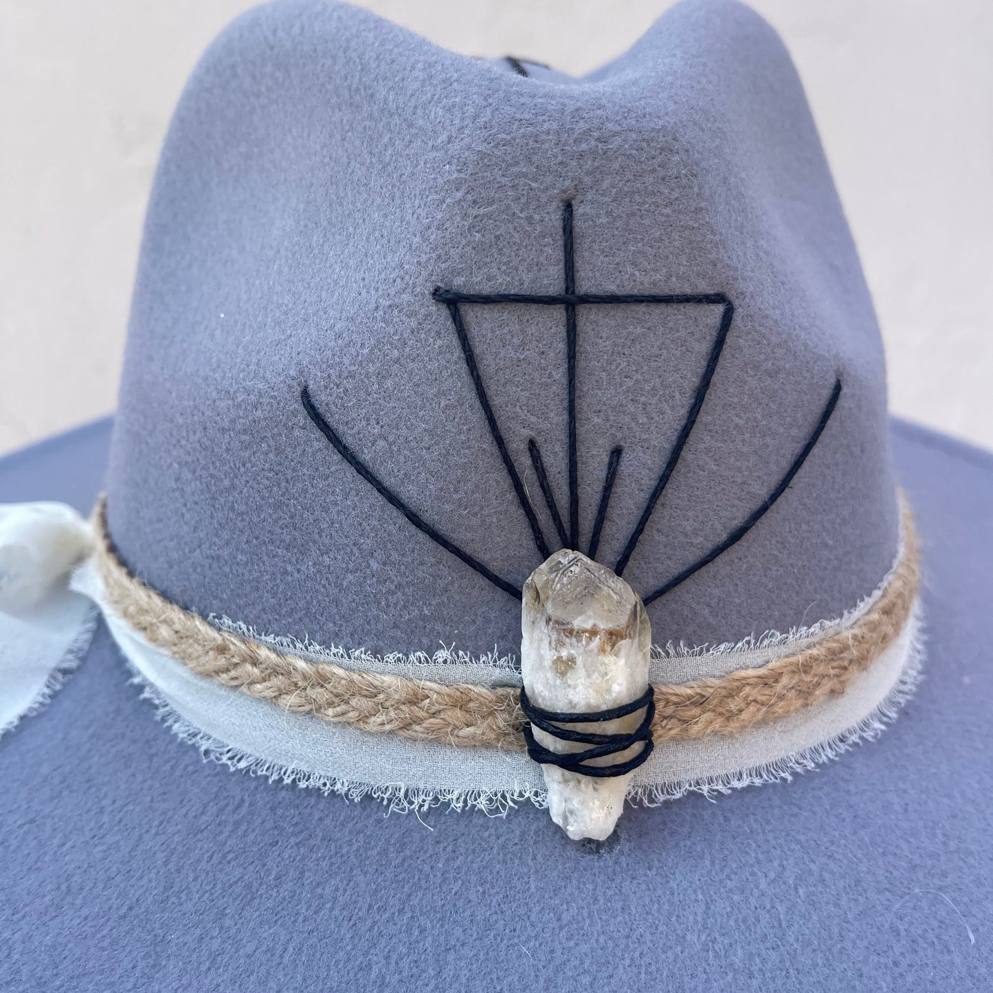 Imperfectly Perfect - Seta da Alma - Gray with Citrine