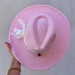 Crown of Light – Pastel Pink with Amethyst & White Band