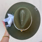 Seta da Alma – Forest Green with Citrine & White Band